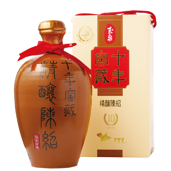 紹興酒 台湾十年窖蔵精醸陳年紹興酒 希少 レア品 30年 